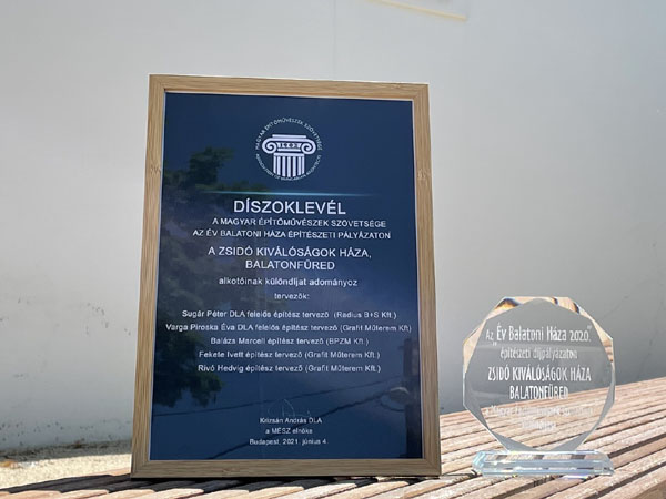 The “Balaton House of the Year 2020”