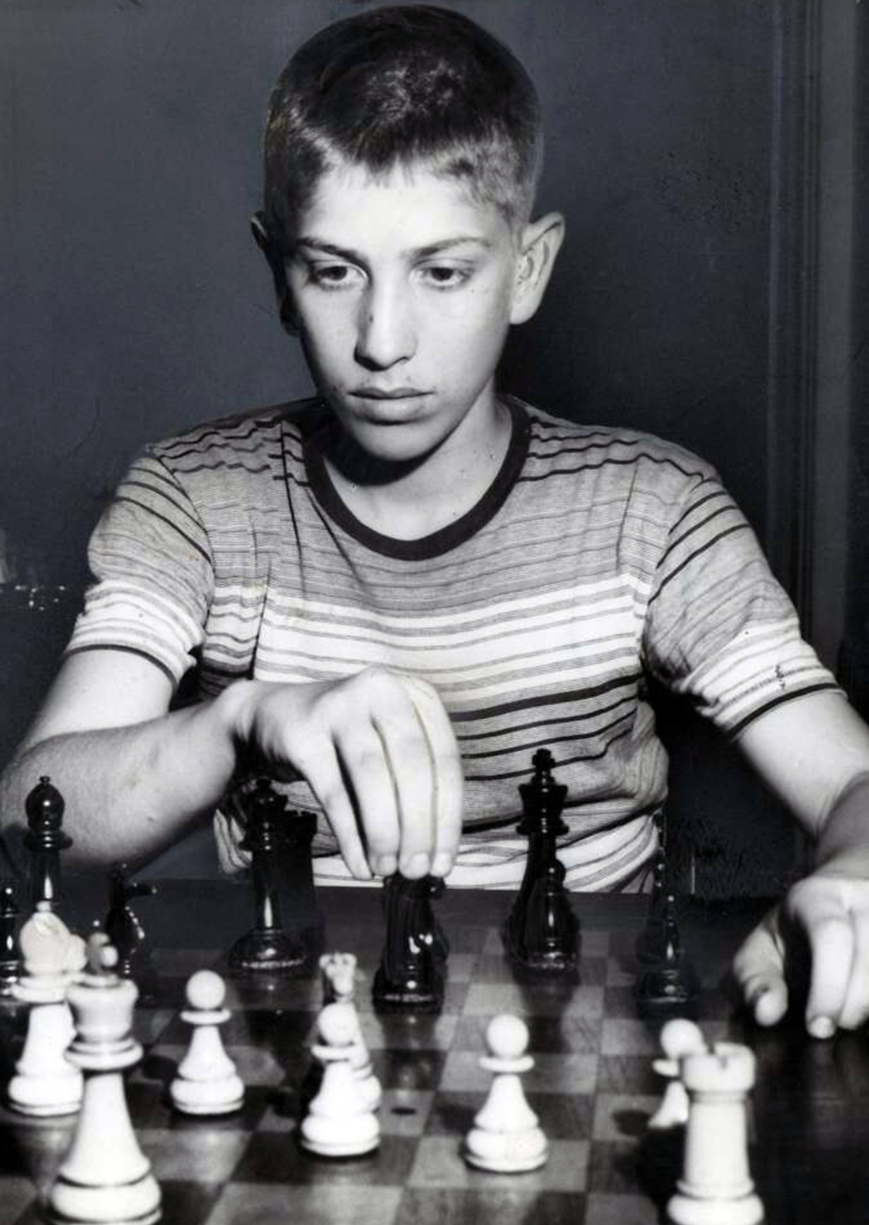 Bobby Fischer Vs. Donald Byrne New York 1956 