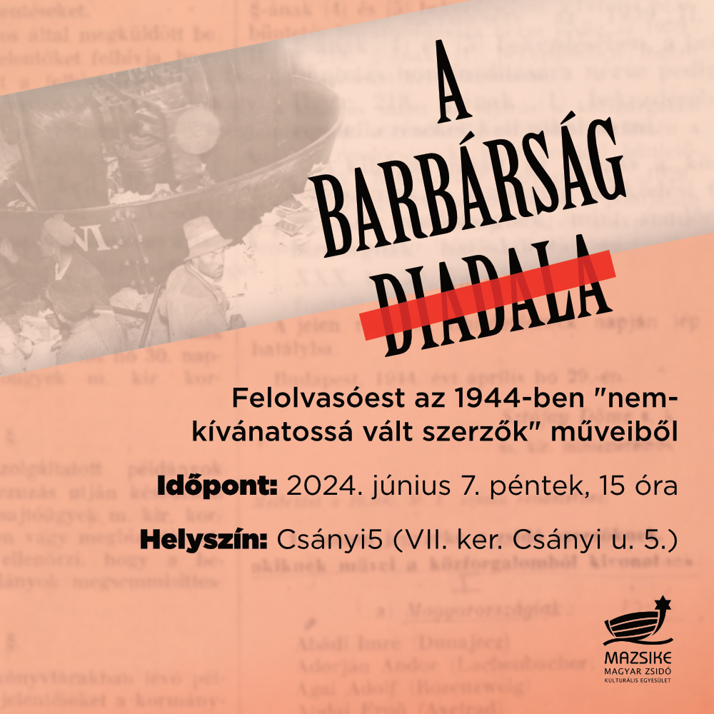 A barbárság diadala 2024.06.07