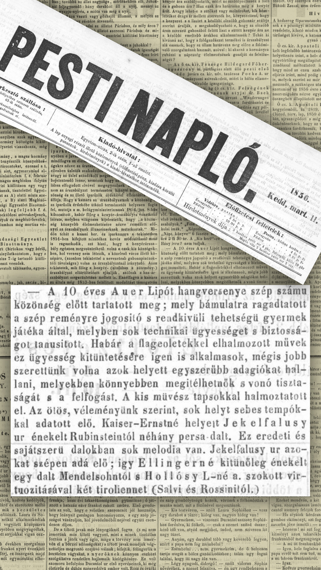 ...már nagyon korán felfigyeltek tehetségére?
